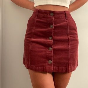 Forever 21 corduroy skirt
